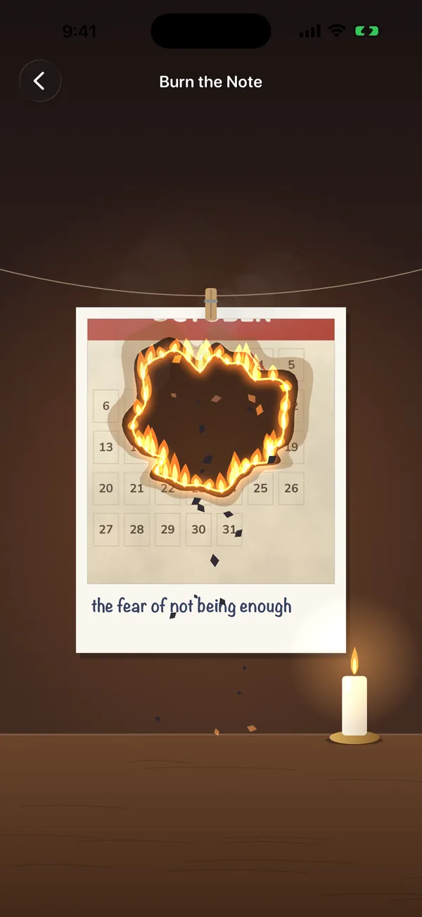 Burn the Note